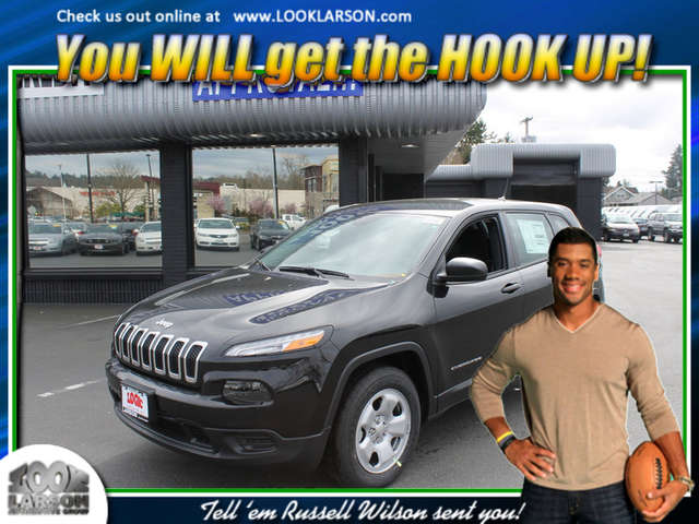 2014 Jeep Cherokee near Tacoma at Larson Chrysler Jeep Dodge Ram