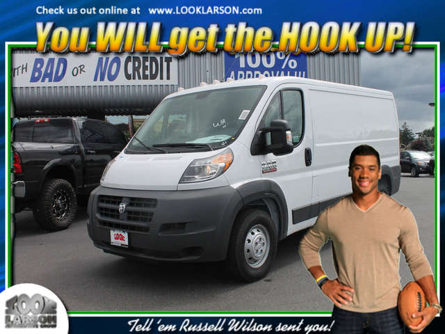 Finance a 2014 Ram ProMaster Cargo near Auburn at Larson Chrysler Jeep Dodge Ram