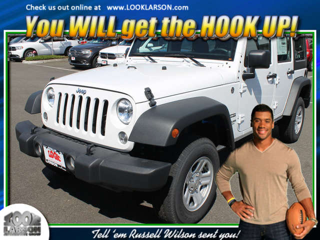 Finance a 2014 Wrangler Unlimited near Auburn at Larson Chrysler Jeep Dodge Ram